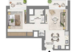 1 bedroom apartment